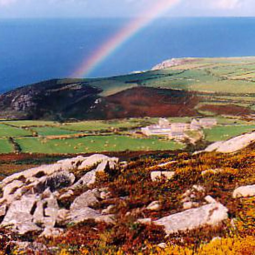 Rainbows End, Road from Morvah to St. Ives, Cornwall